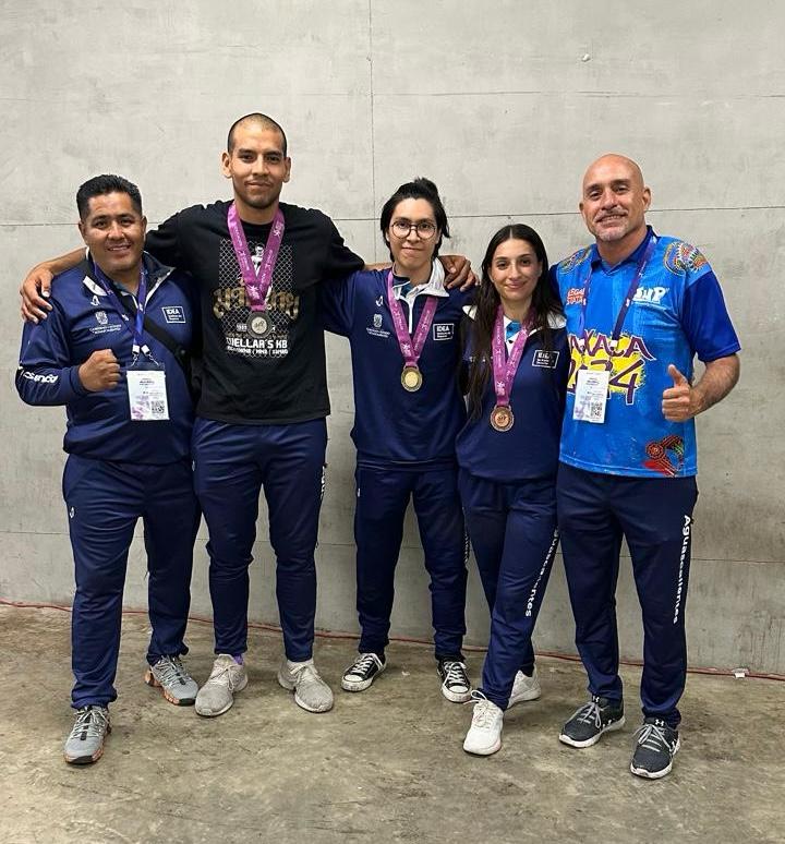 AGUASCALIENTES OBTIENE TRES MEDALLAS EN ARTES MARCIALES EN LOS JUEGOS NACIONALES POPULARES