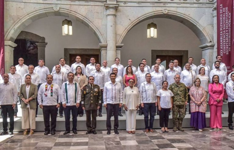 MANUEL ALONSO ES NUEVO REPRESENTANTE DE LA ZONA OCCIDENTE DE LA CONFERENCIA NACIONAL DE SECRETARIOS DE SEGURIDAD PÚBLICA