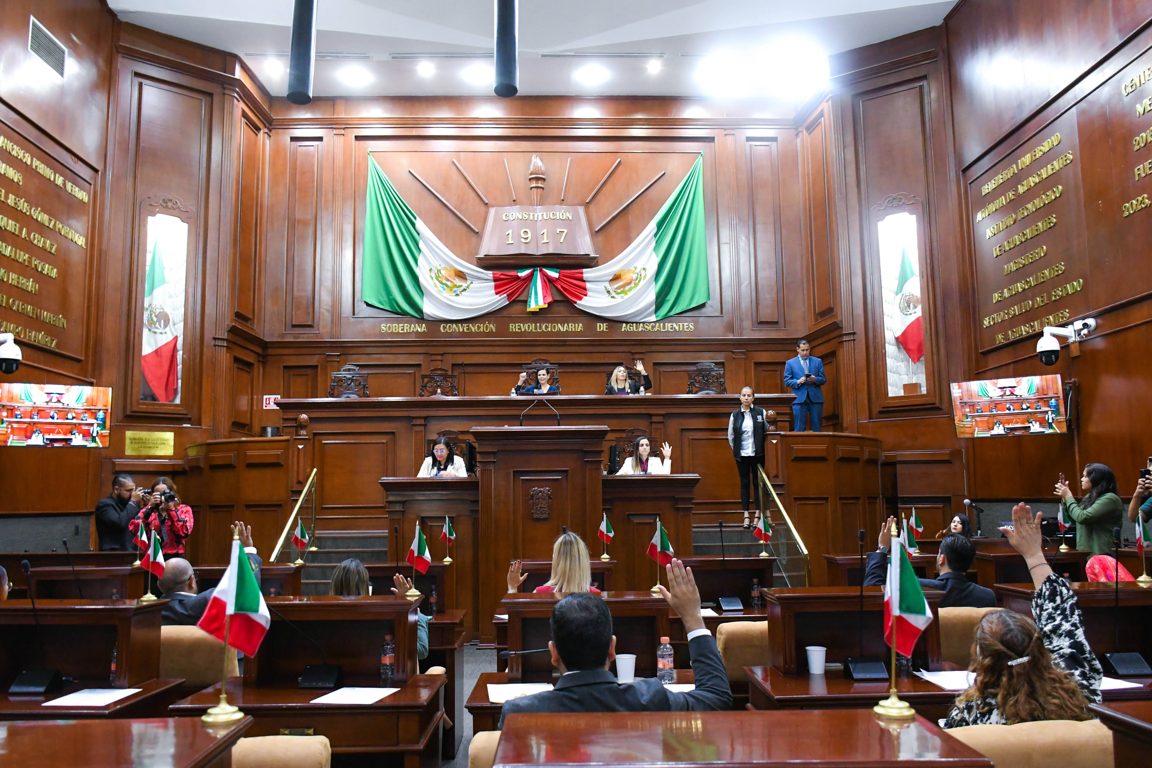 SE INTEGRARON 27 COMISIONES Y 2 COMITÉS DE LA LXVI LEGISLATURA DEL CONGRESO DE AGUASCALIENTES