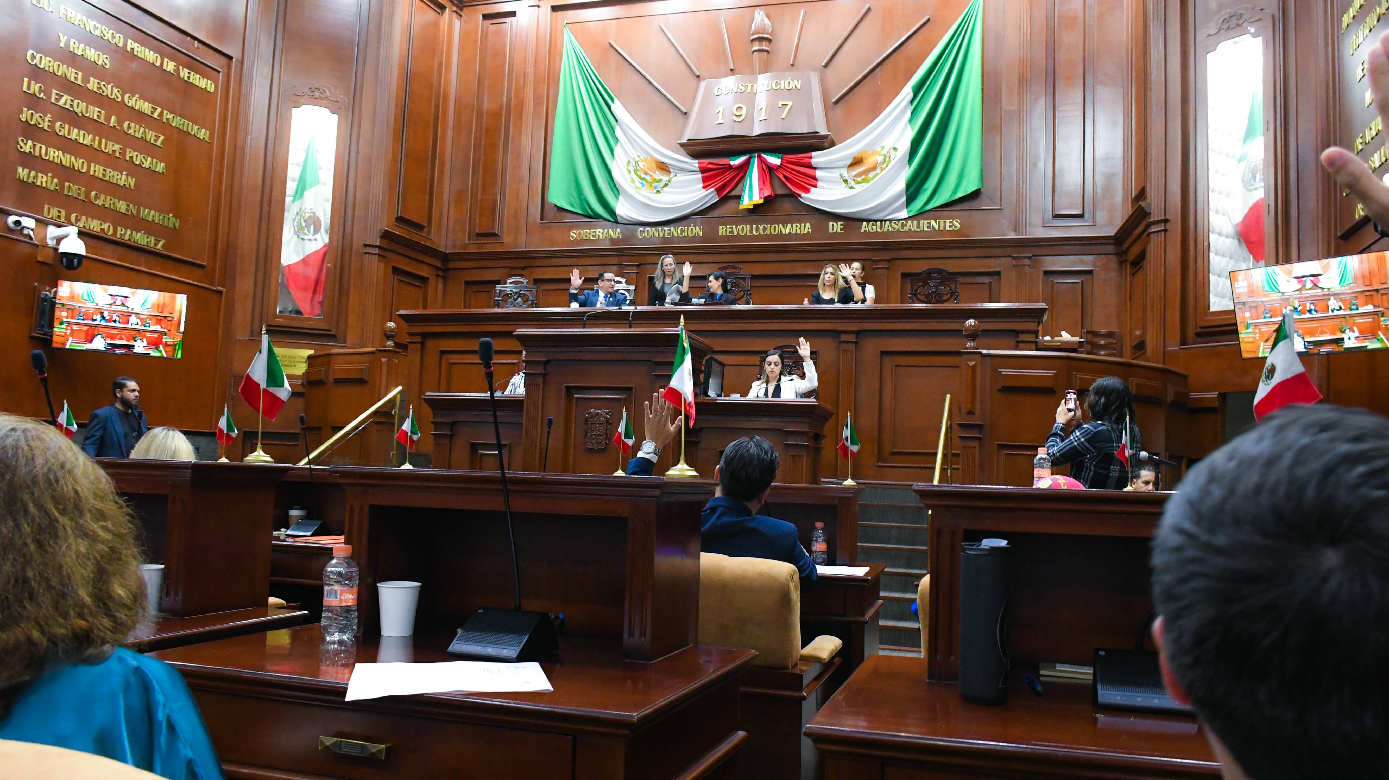 CON LA INTEGRACIÓN DE TRES NUEVOS GRUPOS PARLAMENTARIOS, ARRANCA LA LXVI LEGISLATURA DEL CONGRESO DE AGUASCALIENTES SU PRIMERA SESIÓN ORDINARIA   