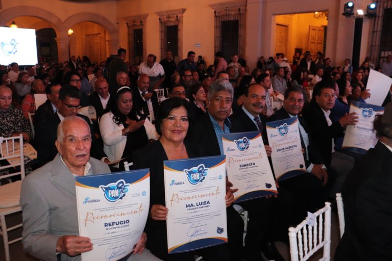 PANISTAS EN AGUASCALIENTES SE CONGREGAN CON MOTIVO DEL 85 ANIVERSARIO DE LA FUNDACIÓN DEL PARTIDO