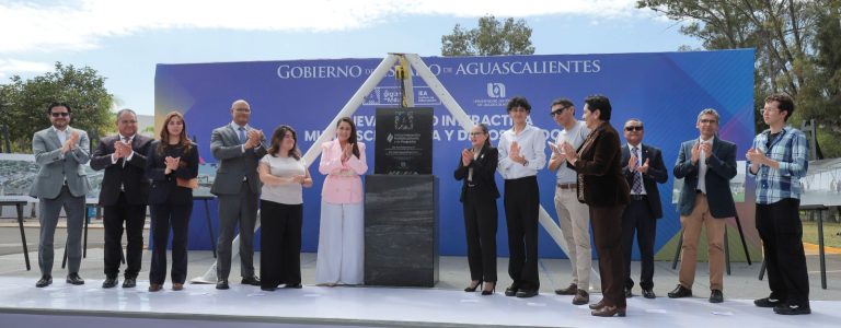 INICIAN LOS TRABAJOS DE CONSTRUCCIÓN DE LA UNIDAD INTERACTIVA MULTIDISCPLINARIA Y DE POSGRADO DE LA UAA