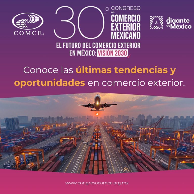 MÁS DE 500 LÍDERES EMPRESARIALES SE REUNIRÁN EN AGUASCALIENTES EN EL 30° CONGRESO DE COMERCIO EXTERIOR MEXICANO