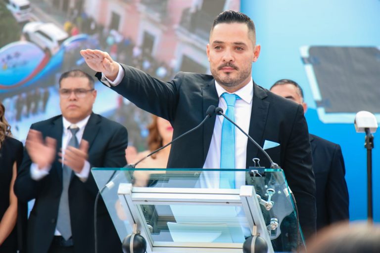 DANIEL ROMO URRUTIA TOMA POSESIÓN COMO PRESIDENTE MUNICIPAL DE CALVILLO CON GRAN RESPALDO CIUDADANO