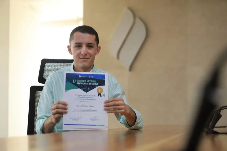 ESTUDIANTE DE AGUASCALIENTES REPRESENTA A MÉXICO EN CONCURSO IBEROAMERICANO DE MATEMÁTICAS